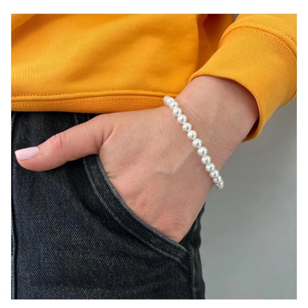 Pearl bracelet- adjustable genuine pearls real